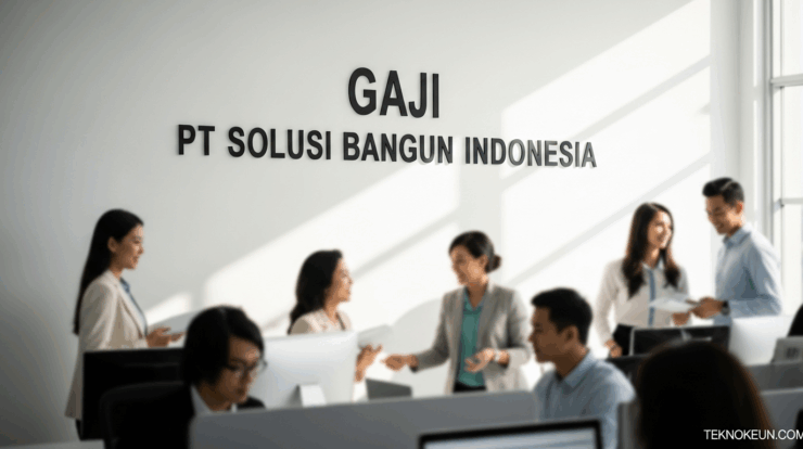 Gaji PT Solusi Bangun Indonesia