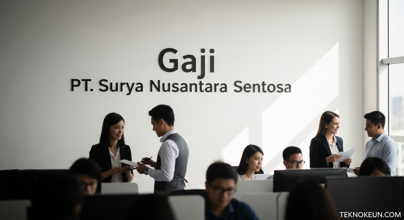 Gaji PT Surya Nusantara Sentosa