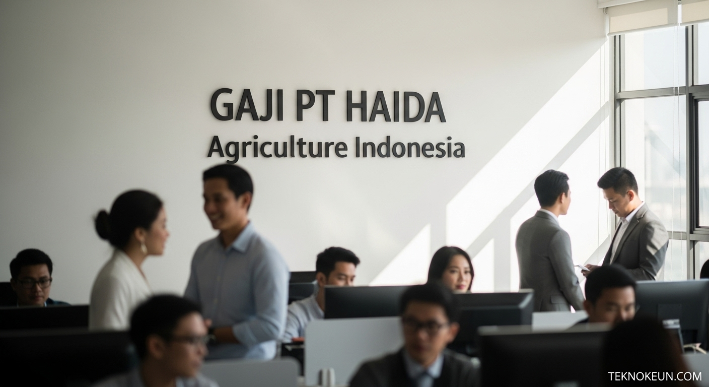 Gaji PT Haida Agriculture Indonesia