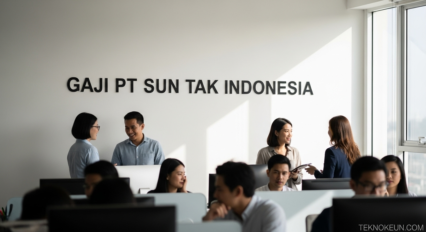 Gaji PT Sun Tak Indonesia
