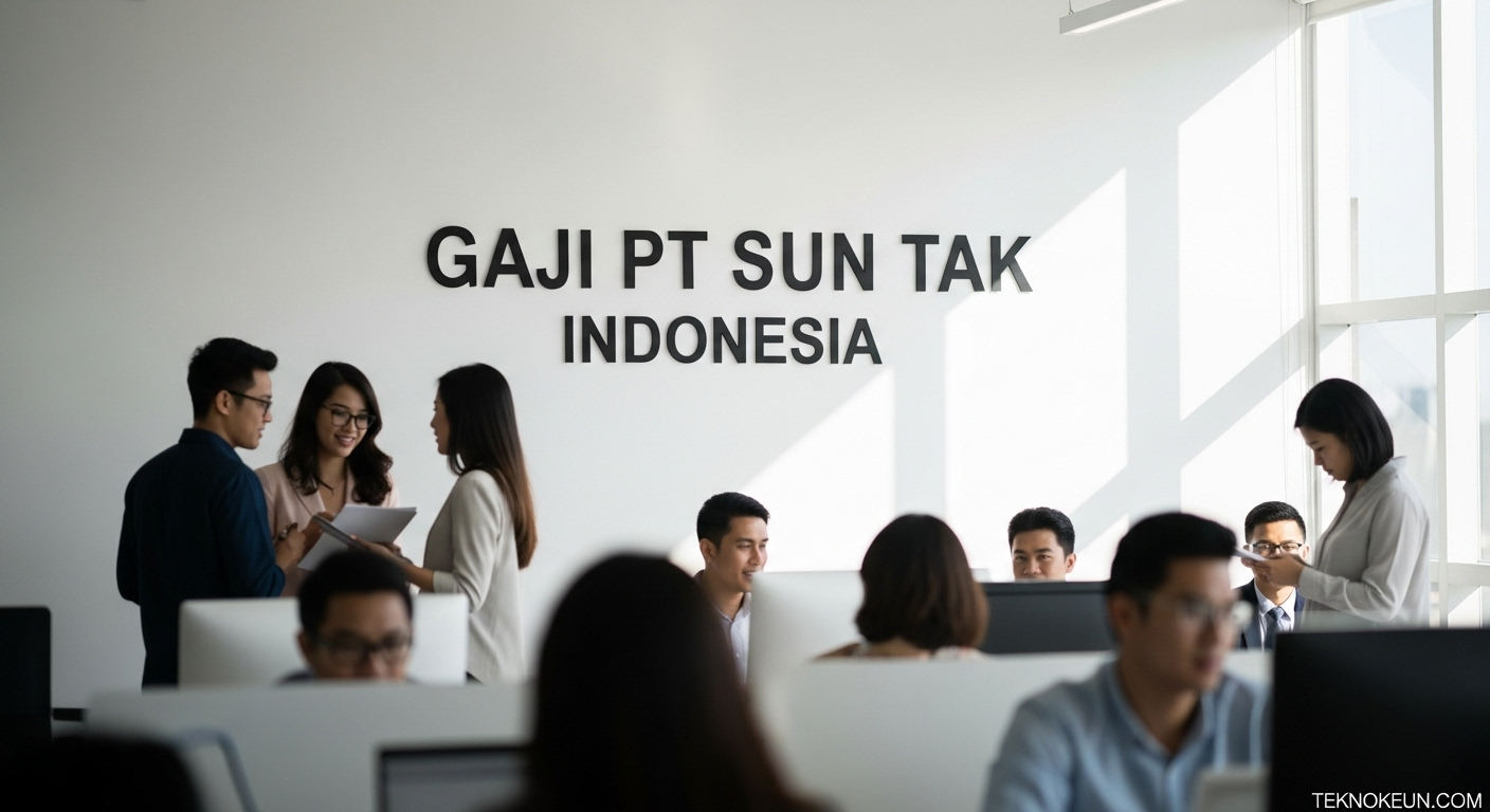 Gaji PT Sun Tak Indonesia