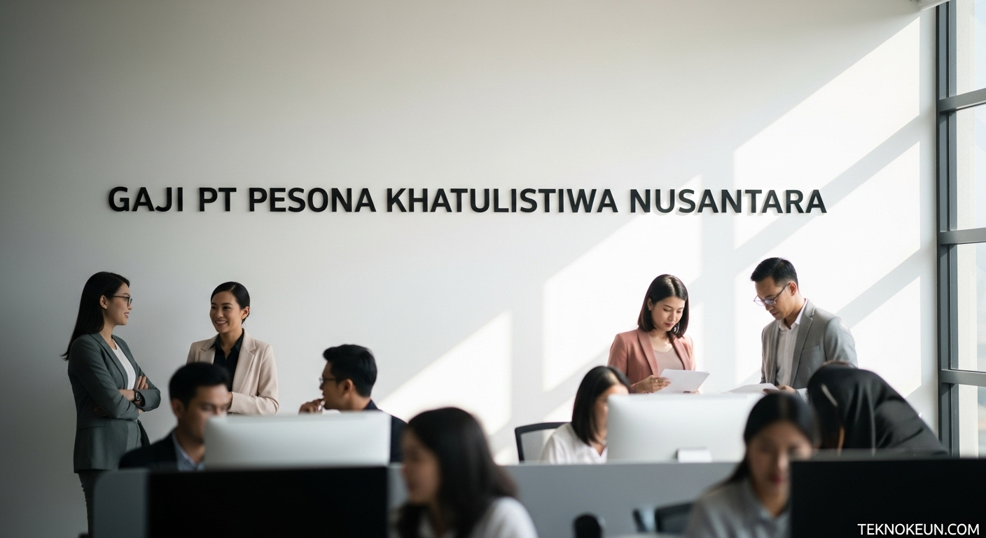 Gaji Pt Pesona Khatulistiwa Nusantara