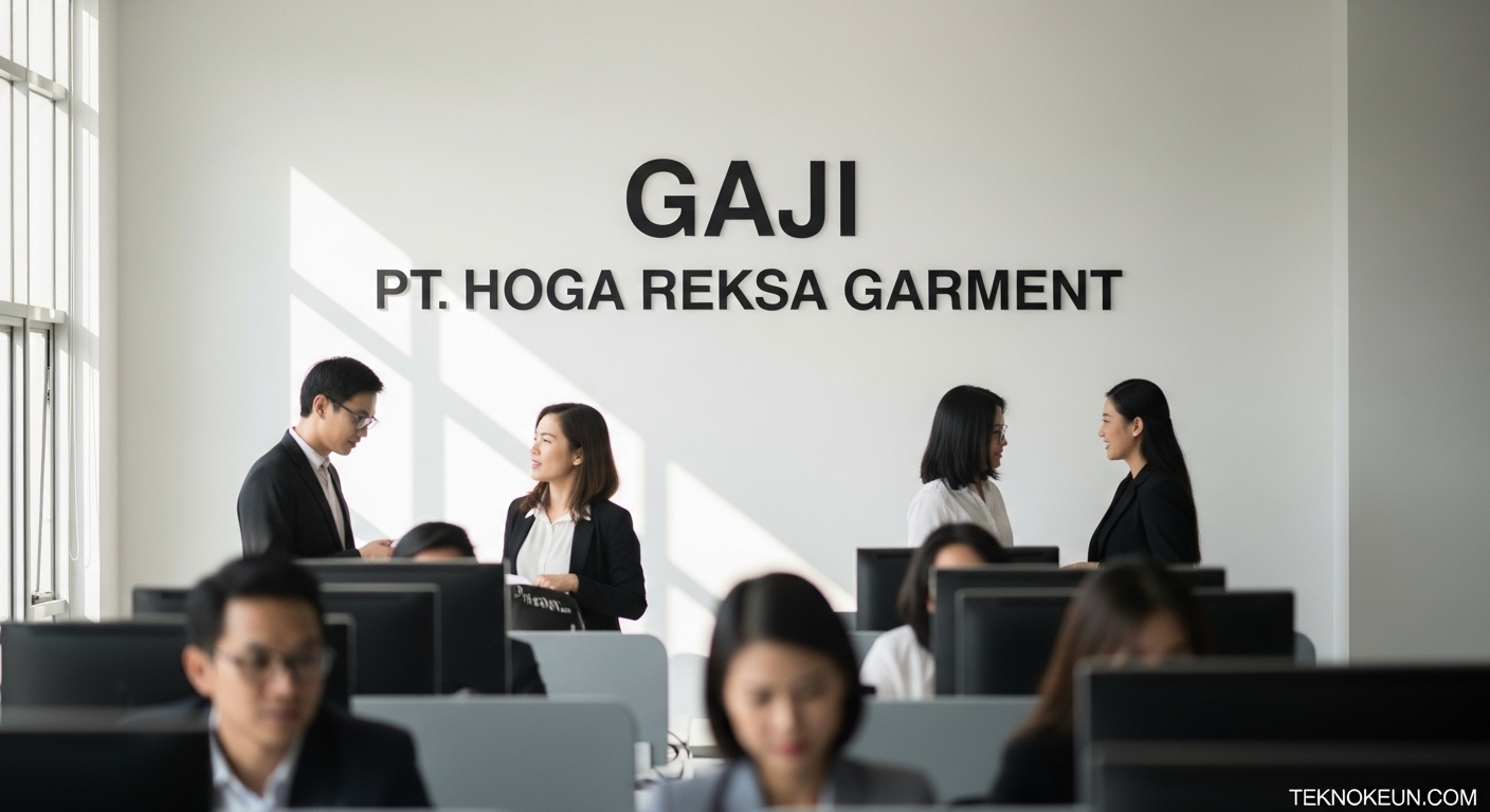 Gaji PT Hoga Reksa Garment