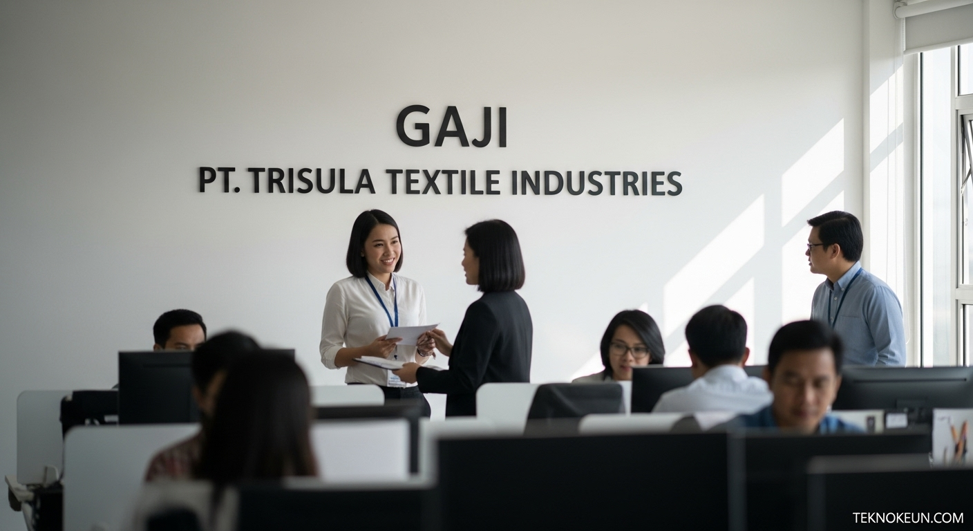 Gaji PT Trisula Textile Industries