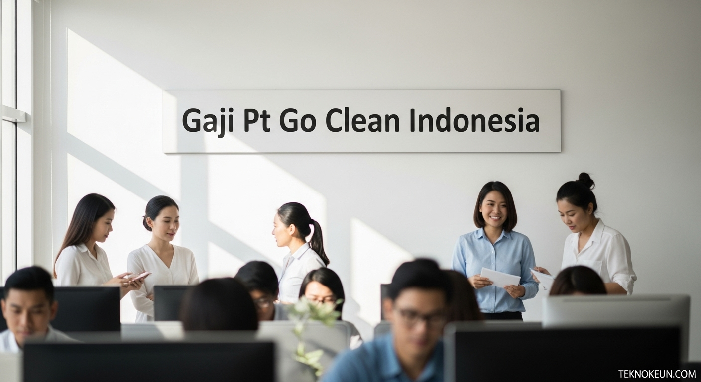 Gaji Pt Go Clean Indonesia