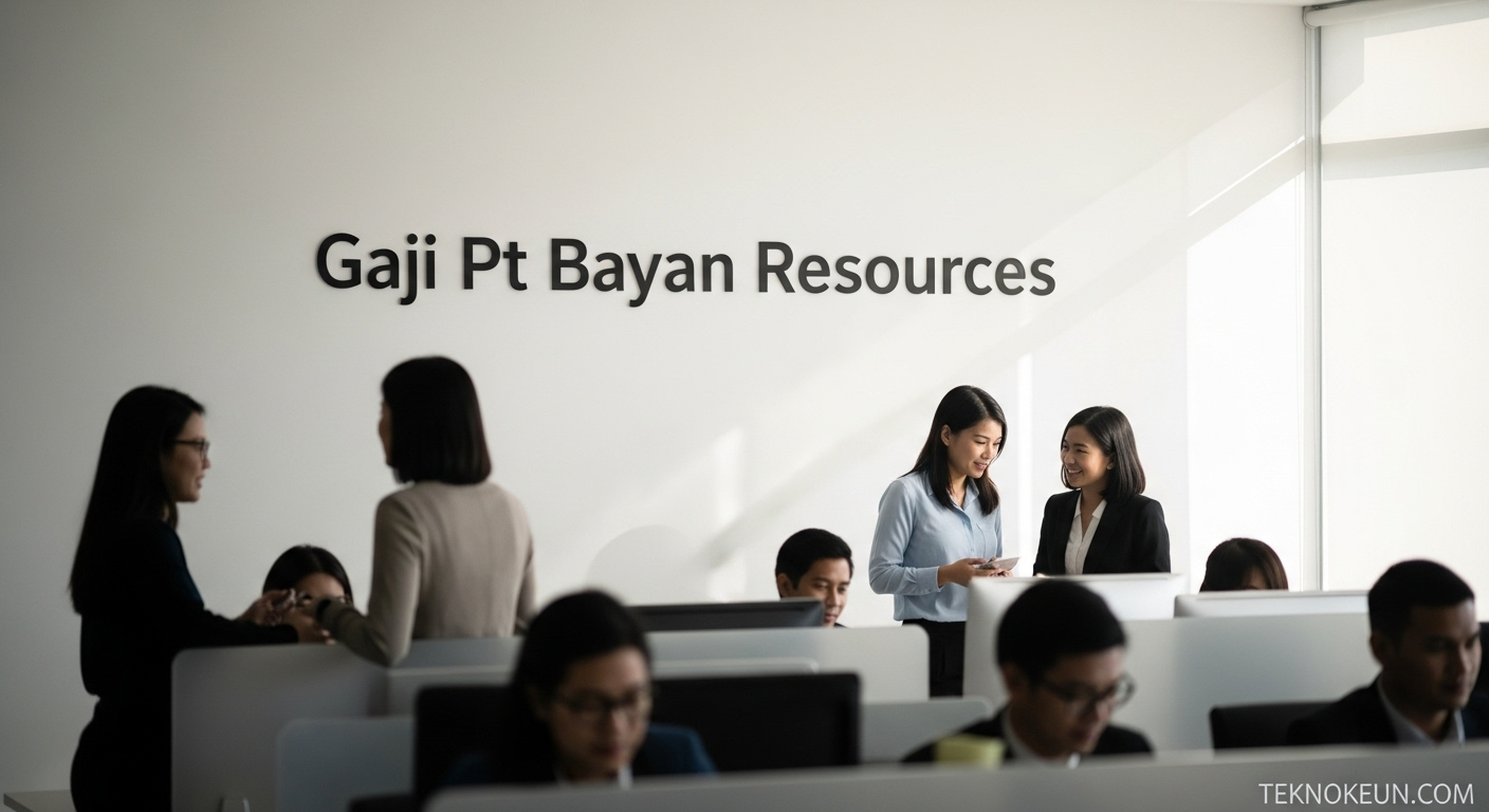Gaji Pt Bayan Resources