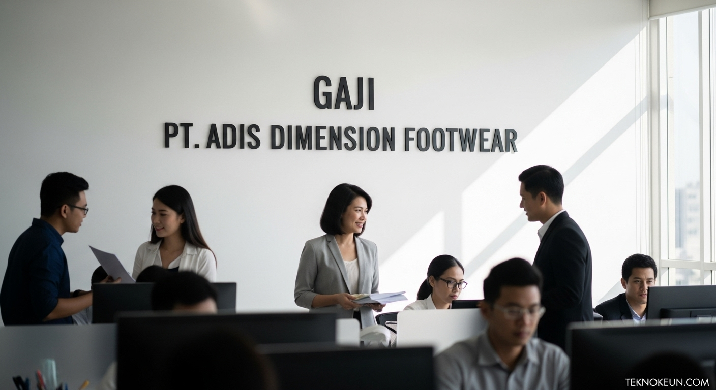 Gaji PT Adis Dimension Footwear