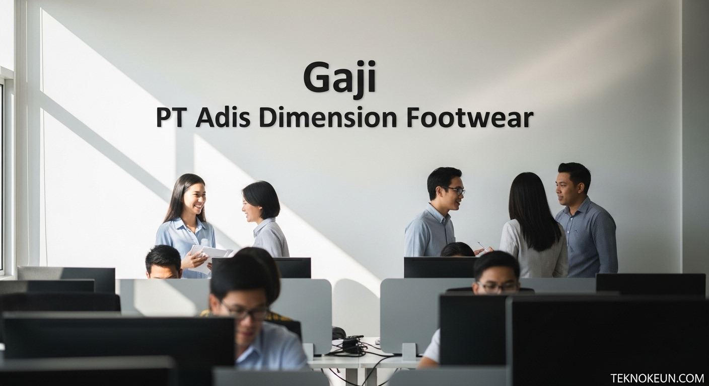 Gaji PT Adis Dimension Footwear