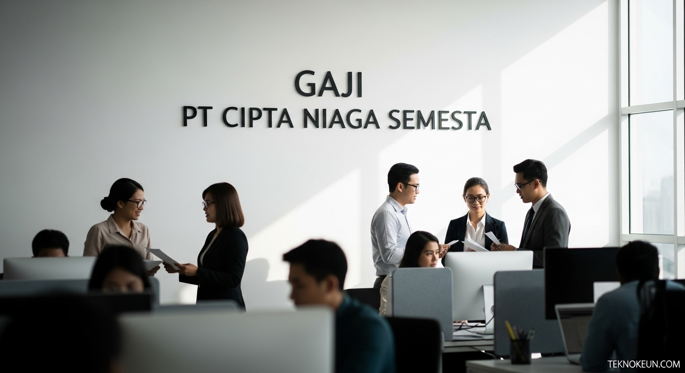 Gaji PT Cipta Niaga Semesta