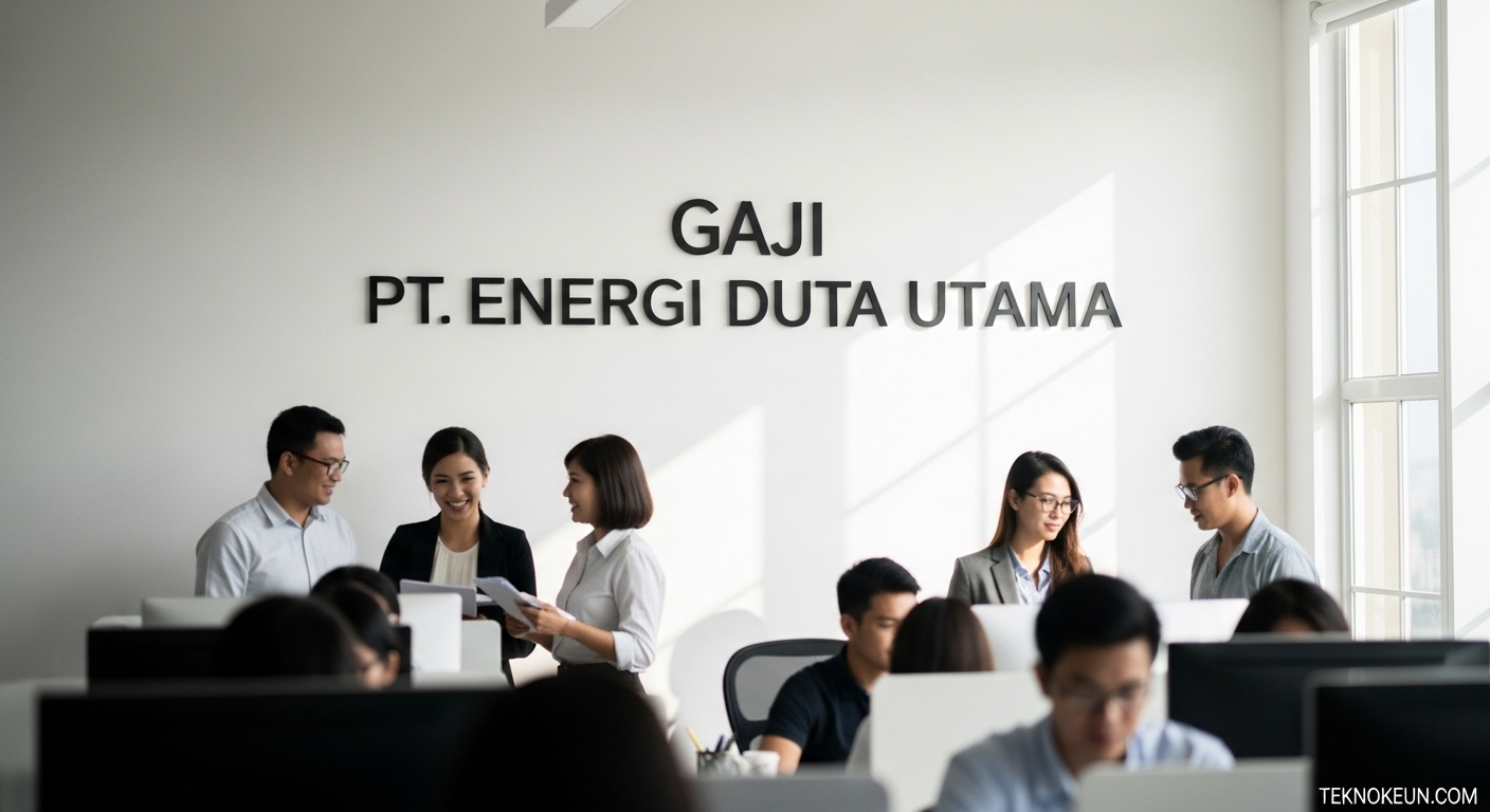 Gaji PT Energi Duta Utama