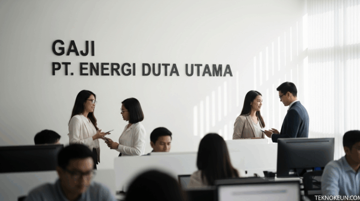 Gaji PT Energi Duta Utama