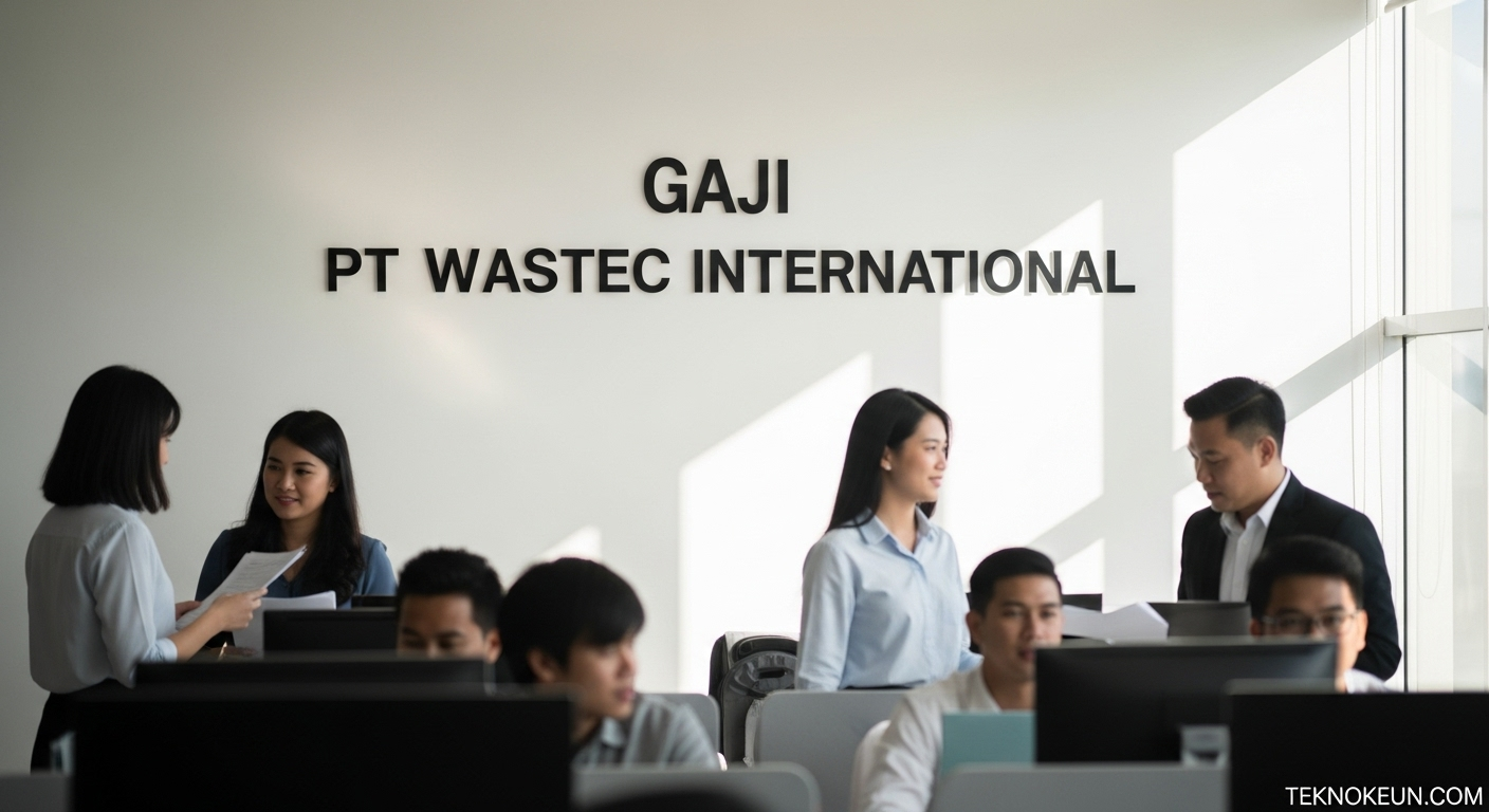 Gaji PT Wastec International