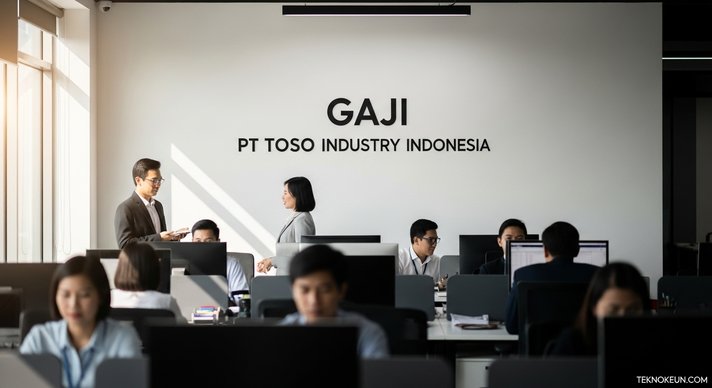 Gaji PT Toso Industry Indonesia