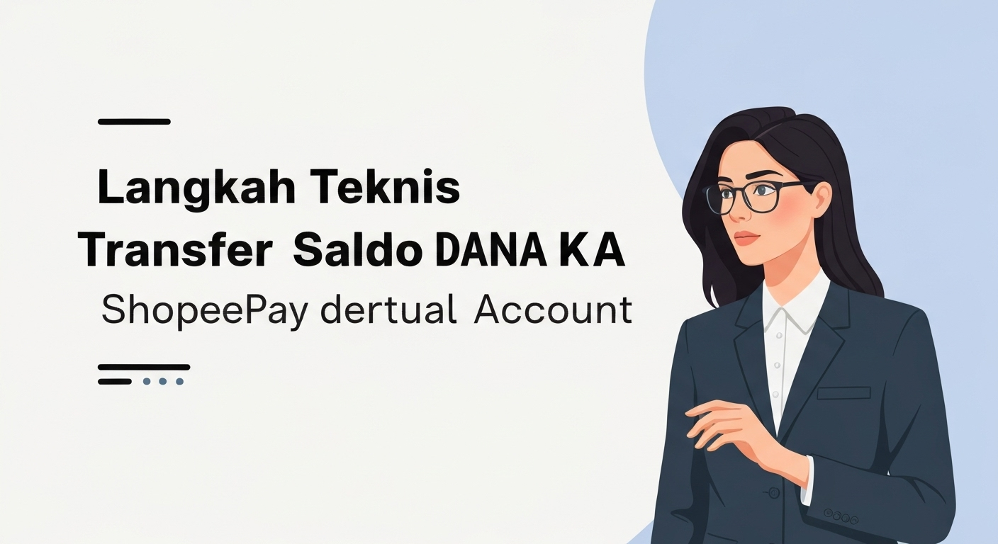 Langkah Teknis Transfer Saldo DANA ke ShopeePay dengan Virtual Account