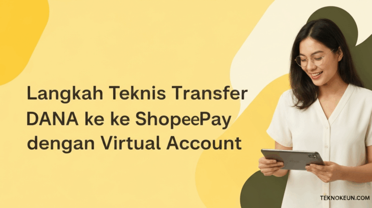 Langkah Teknis Transfer Saldo DANA ke ShopeePay dengan Virtual Account