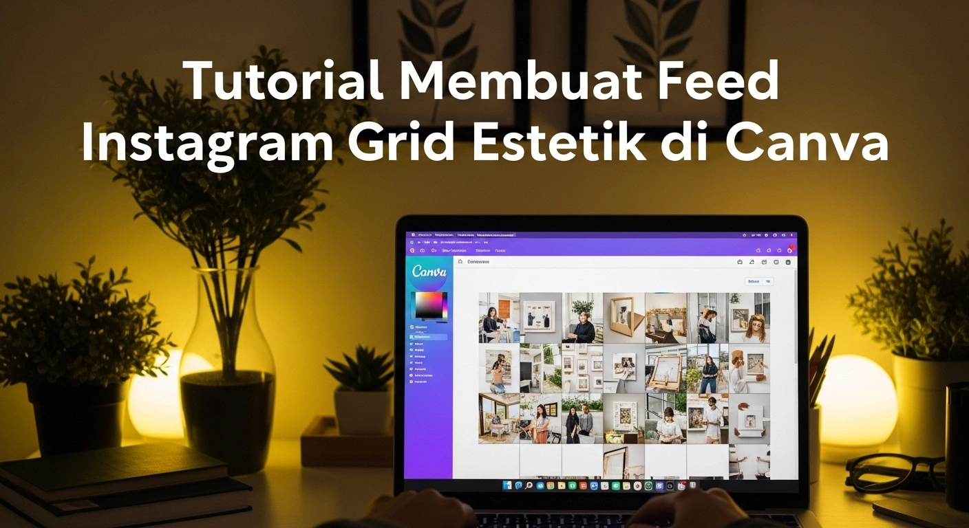Tutorial Membuat Feed Instagram Grid Estetik di Canva