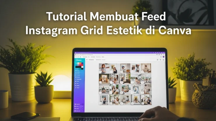 Tutorial Membuat Feed Instagram Grid Estetik di Canva