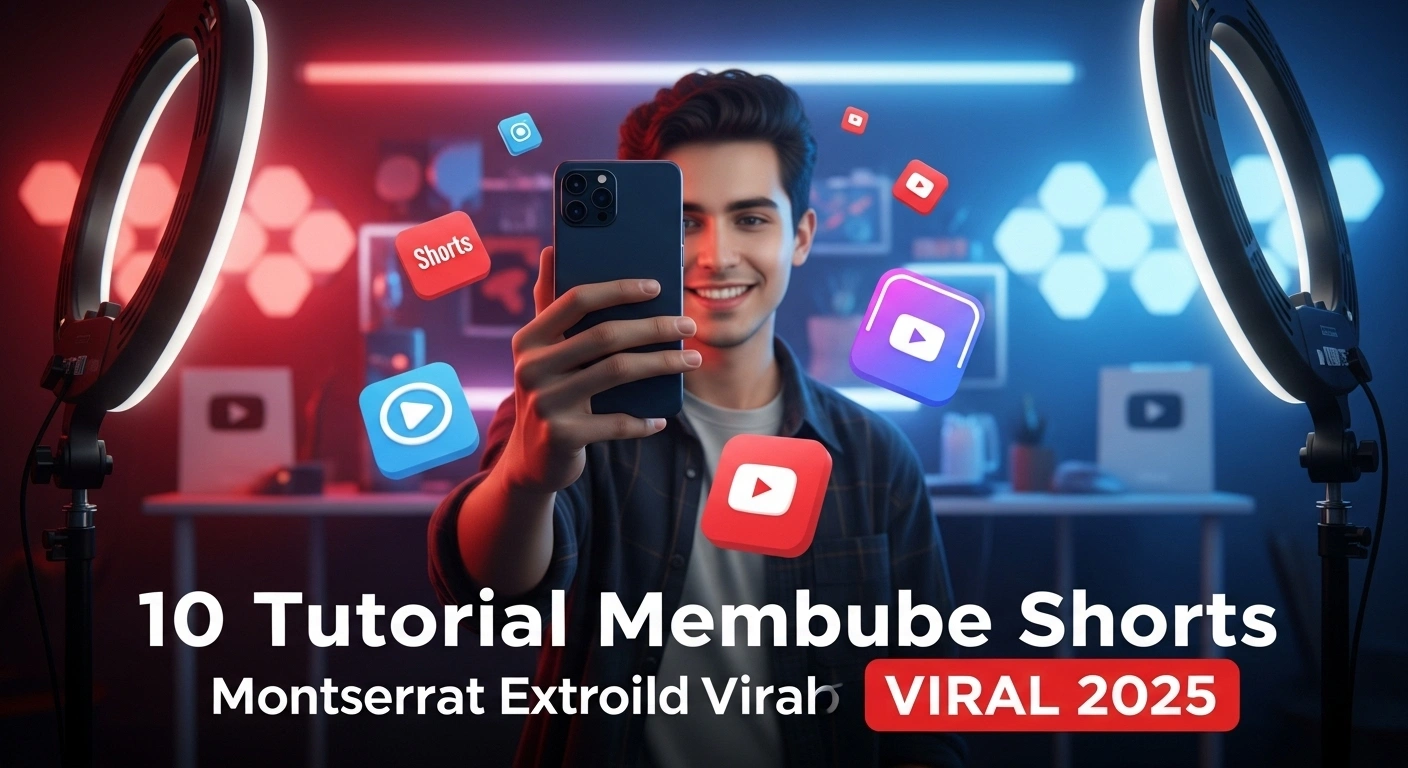 Tutorial Membuat YouTube Shorts Viral 2025