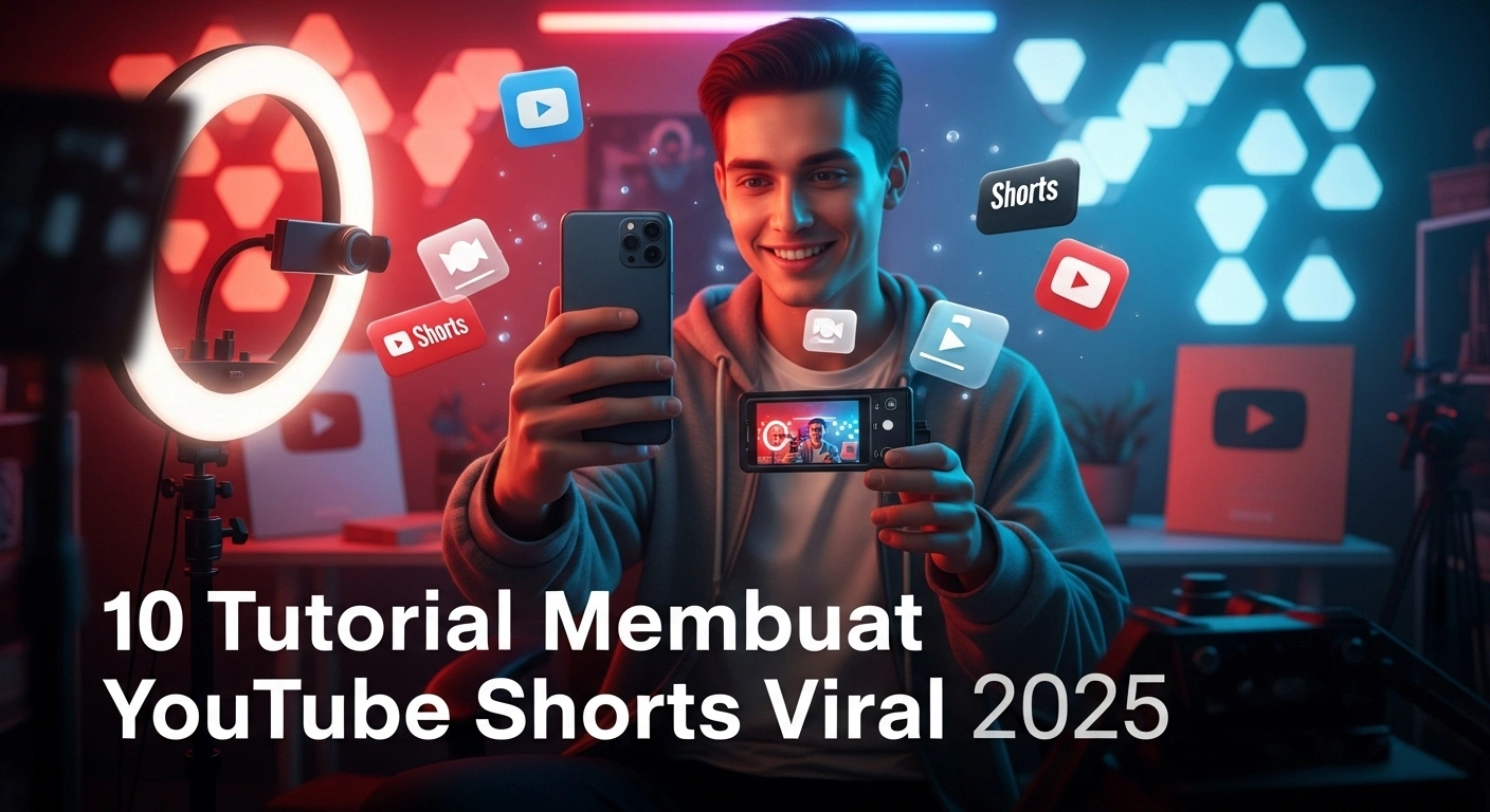 Tutorial Membuat YouTube Shorts Viral 2025
