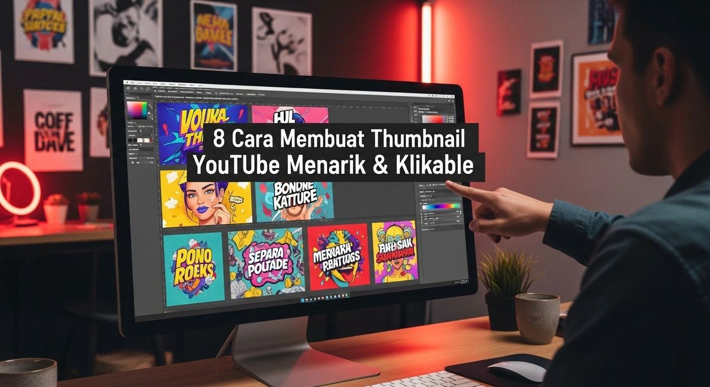 Cara Membuat Thumbnail YouTube Menarik & Klikable