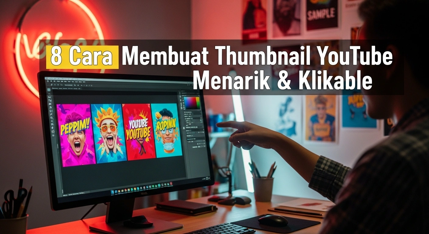 Cara Membuat Thumbnail YouTube Menarik & Klikable