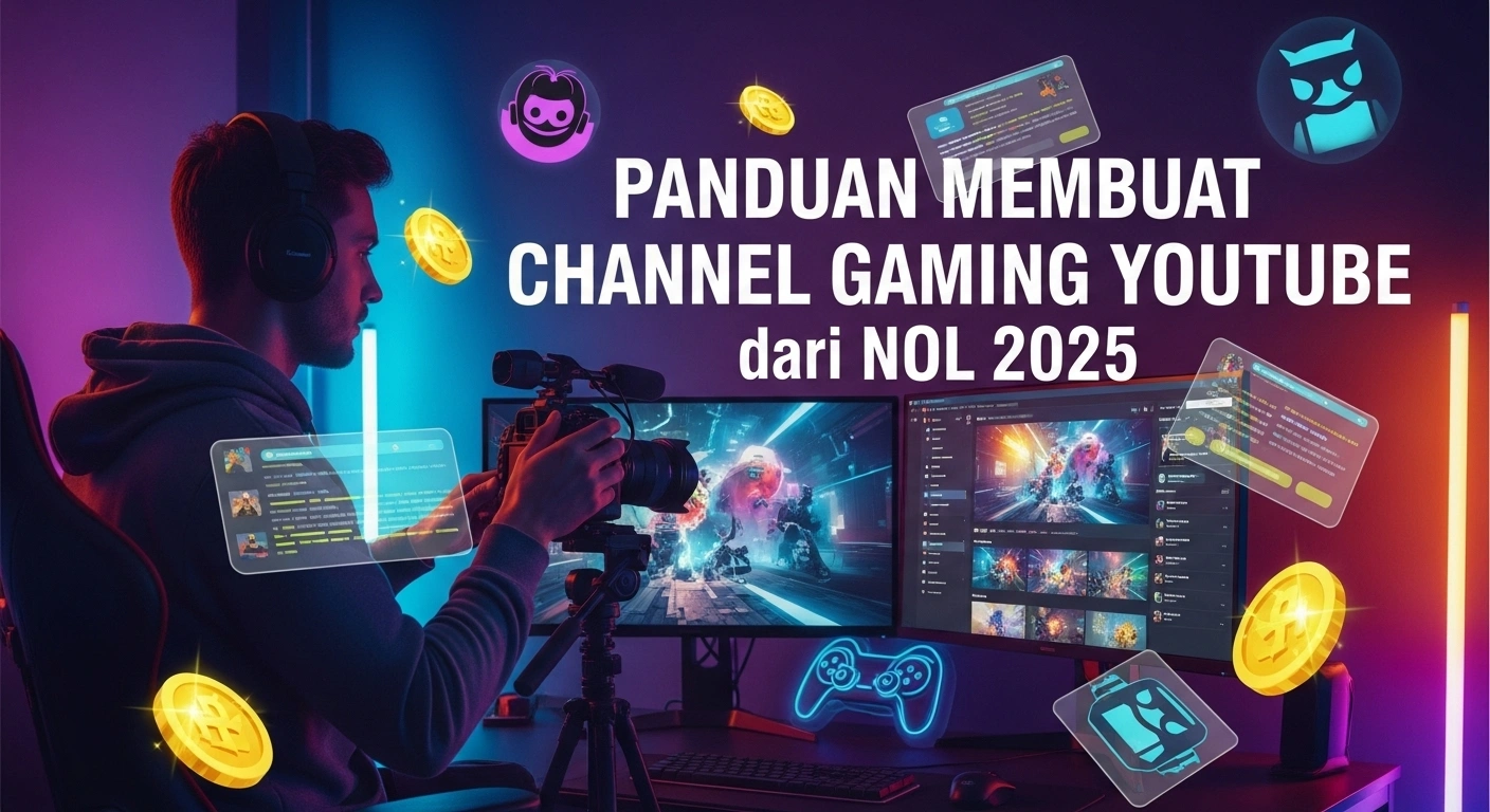 Panduan Membuat Channel Gaming YouTube dari Nol 2025