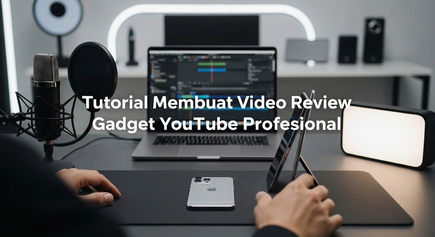 Tutorial Membuat Video Review Gadget YouTube Profesional