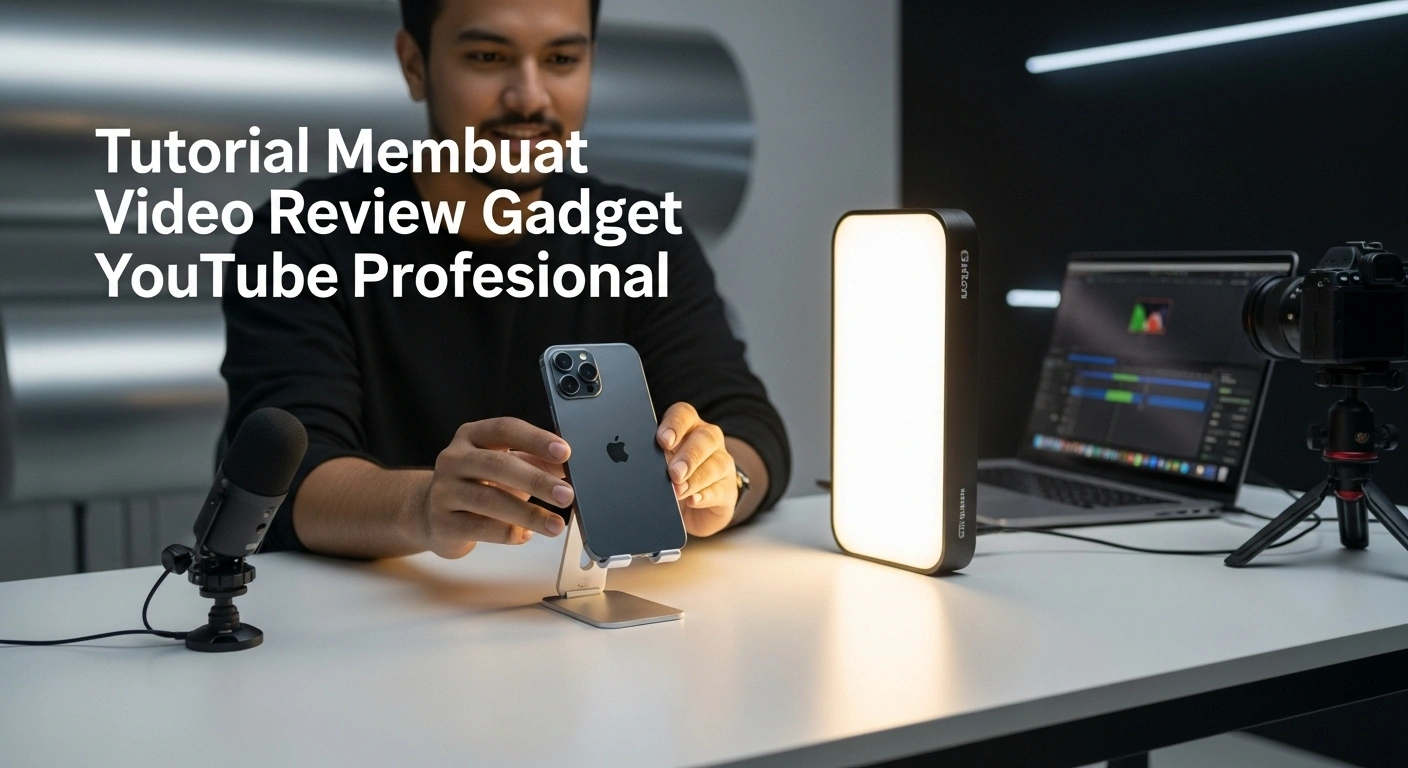 Tutorial Membuat Video Review Gadget YouTube Profesional