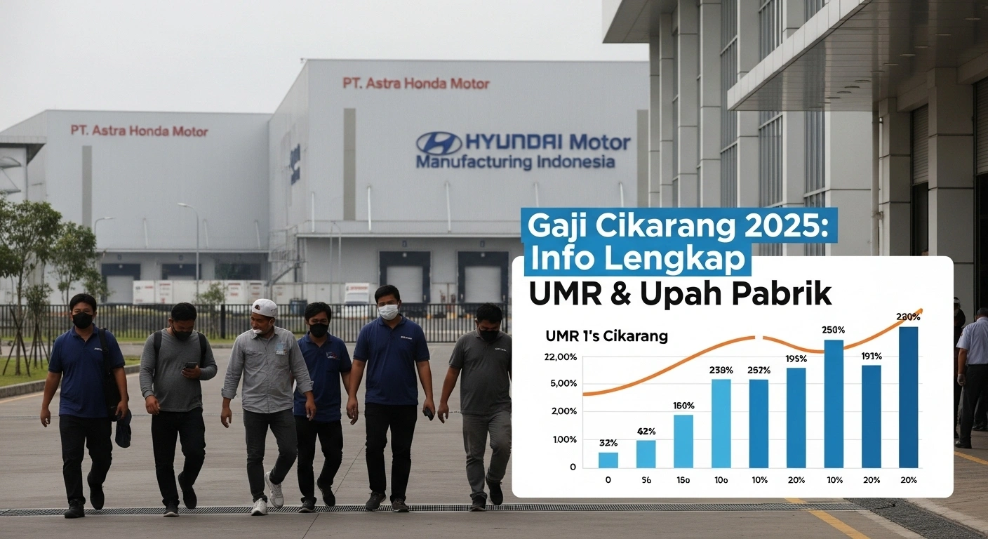 Gaji Cikarang 2025: Info Lengkap UMR & Upah Pabrik