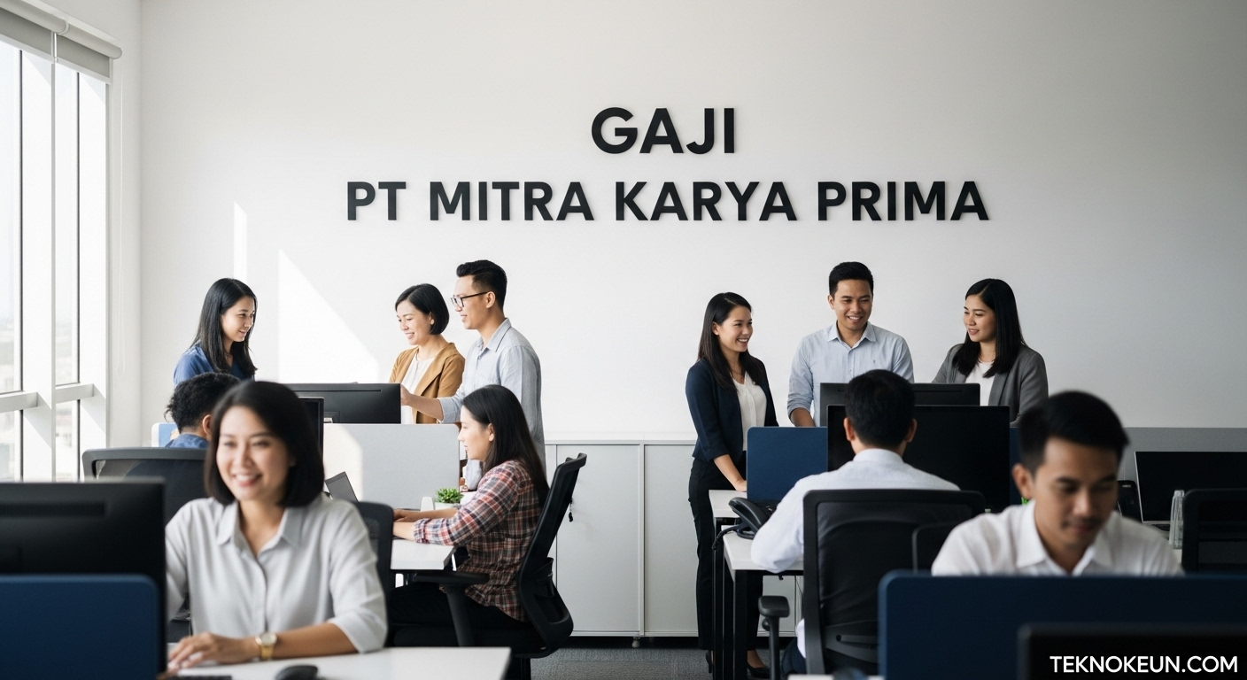 Gaji PT Mitra Karya Prima