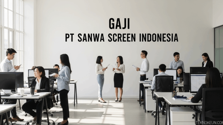 Gaji PT Sanwa Screen Indonesia