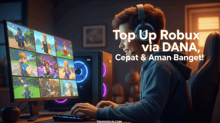Top Up Robux via DANA, Cepat & Aman Banget!