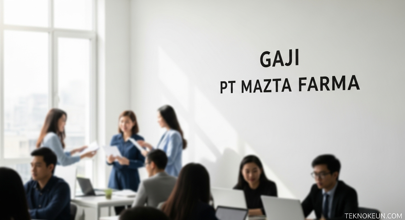 Gaji PT Mazta Farma