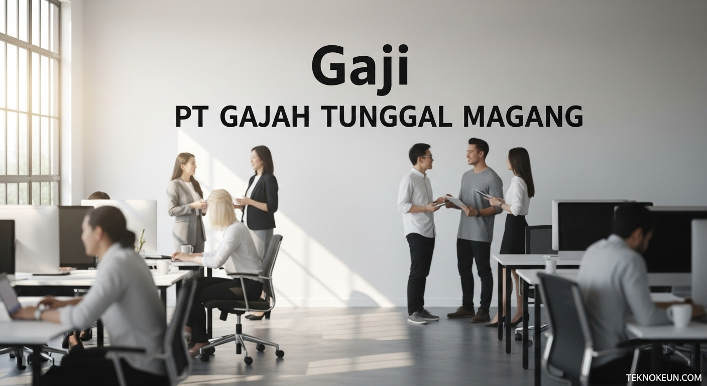 gaji PT Gajah Tunggal Magang