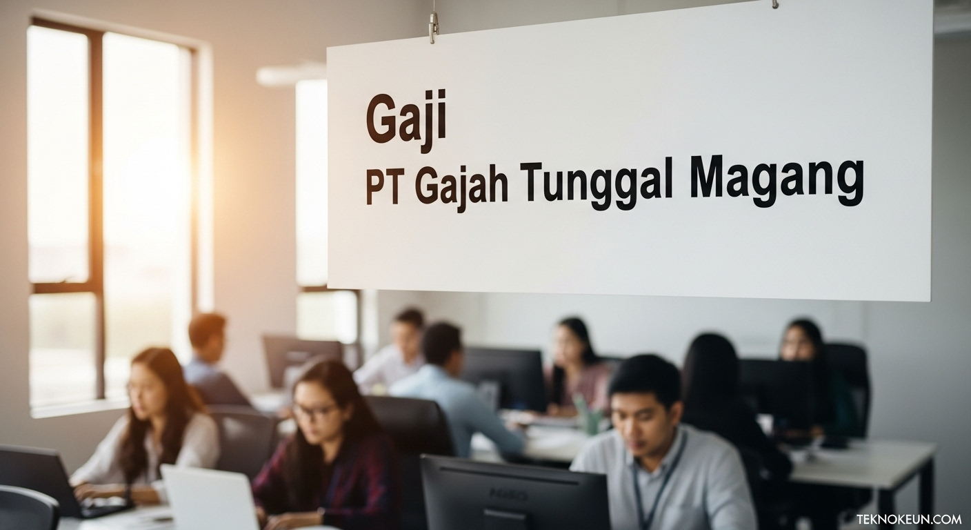 gaji PT Gajah Tunggal Magang