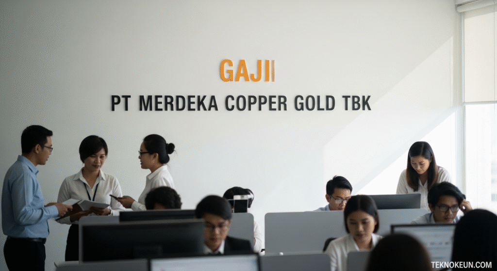 Gaji PT Merdeka Copper Gold Tbk