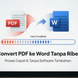 Convert PDF ke Word