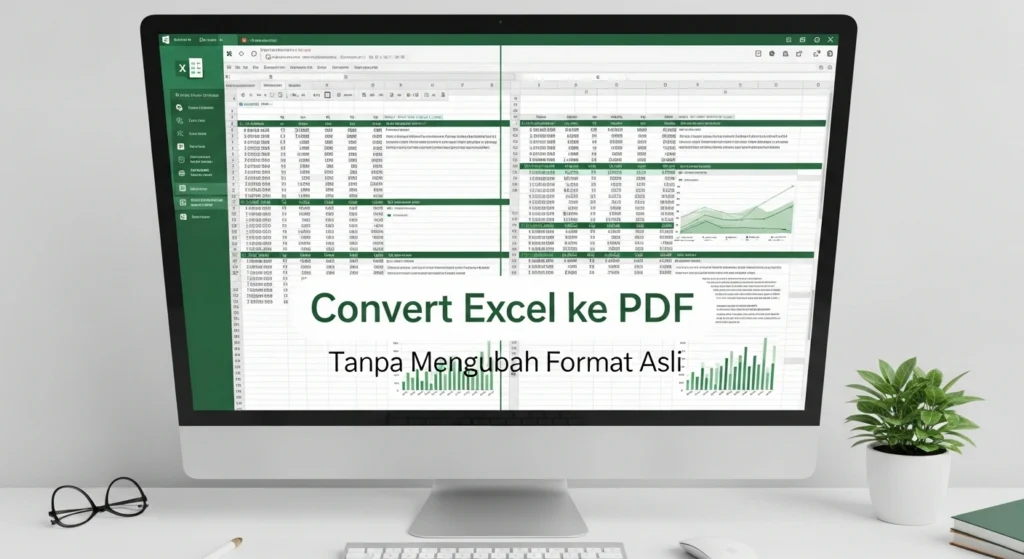 Convert Excel ke PDF Tanpa Mengubah Format