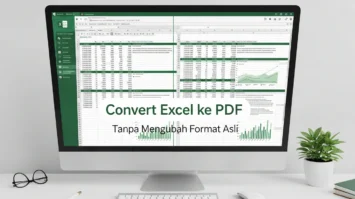 Convert Excel ke PDF Tanpa Mengubah Format