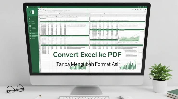 Convert Excel ke PDF Tanpa Mengubah Format