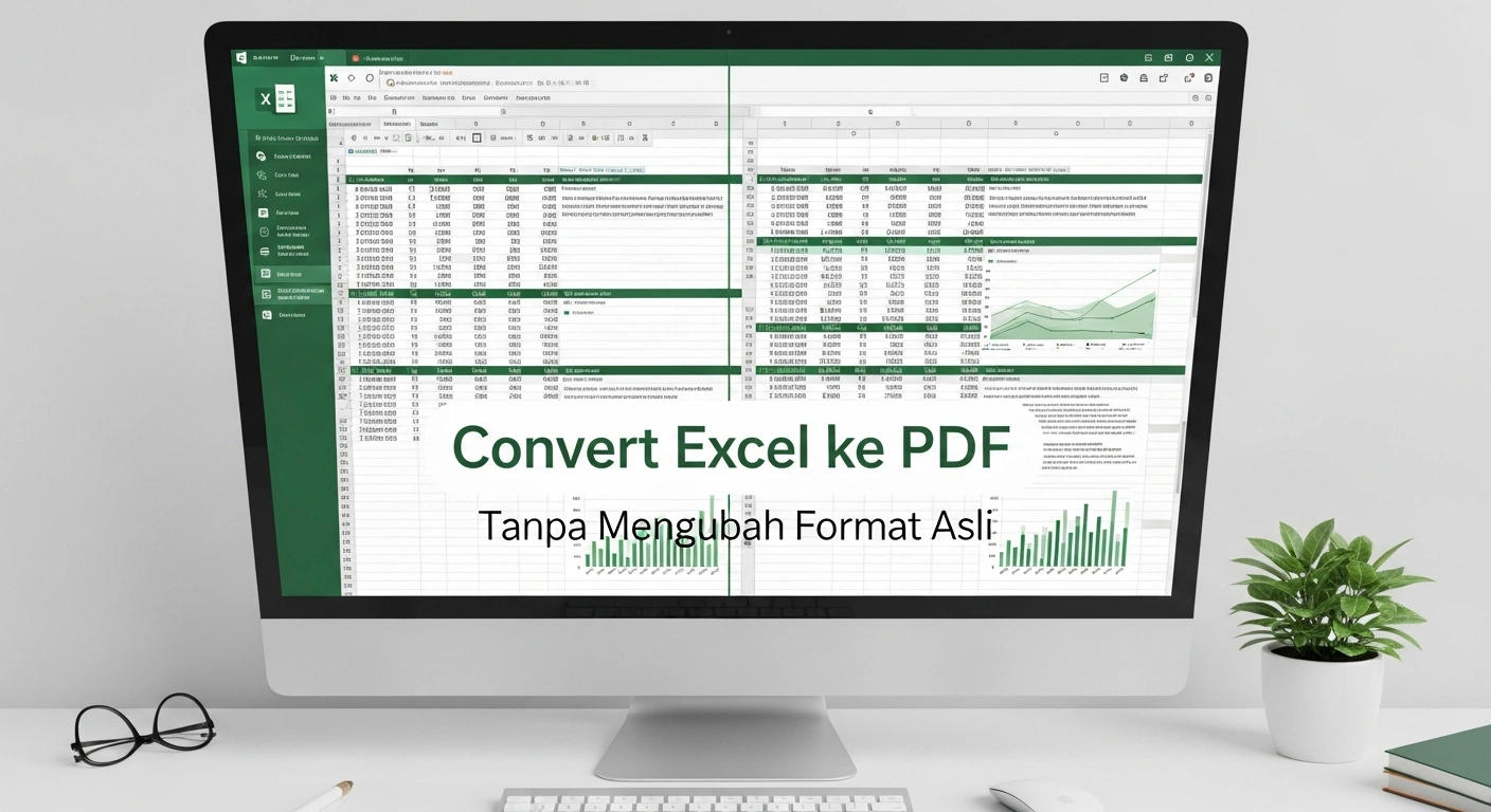 Convert Excel ke PDF Tanpa Mengubah Format