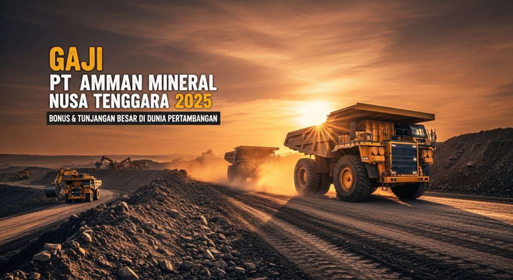 Gaji PT Amman Mineral Nusa Tenggara