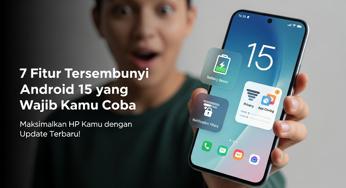 Fitur Tersembunyi Android 15