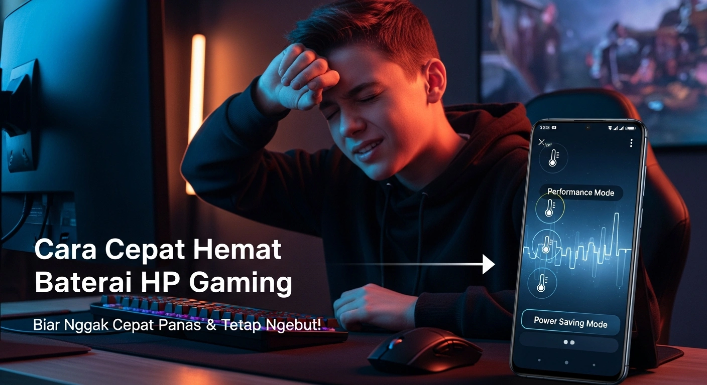 Cara Hemat Baterai HP Gaming
