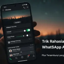 Trik Rahasia Mode Gelap WhatsApp