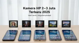 Rekomendasi Kamera HP Murah 2–3 Juta Terbaru 2025 dengan Hasil Jernih