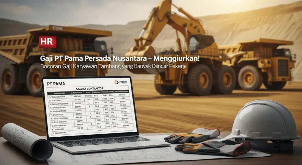 Gaji PT Pama Persada Nusantara 2025 – Menggiurkan! Bocoran Gaji Karyawan Tambang yang Banyak Diincar Pekerja