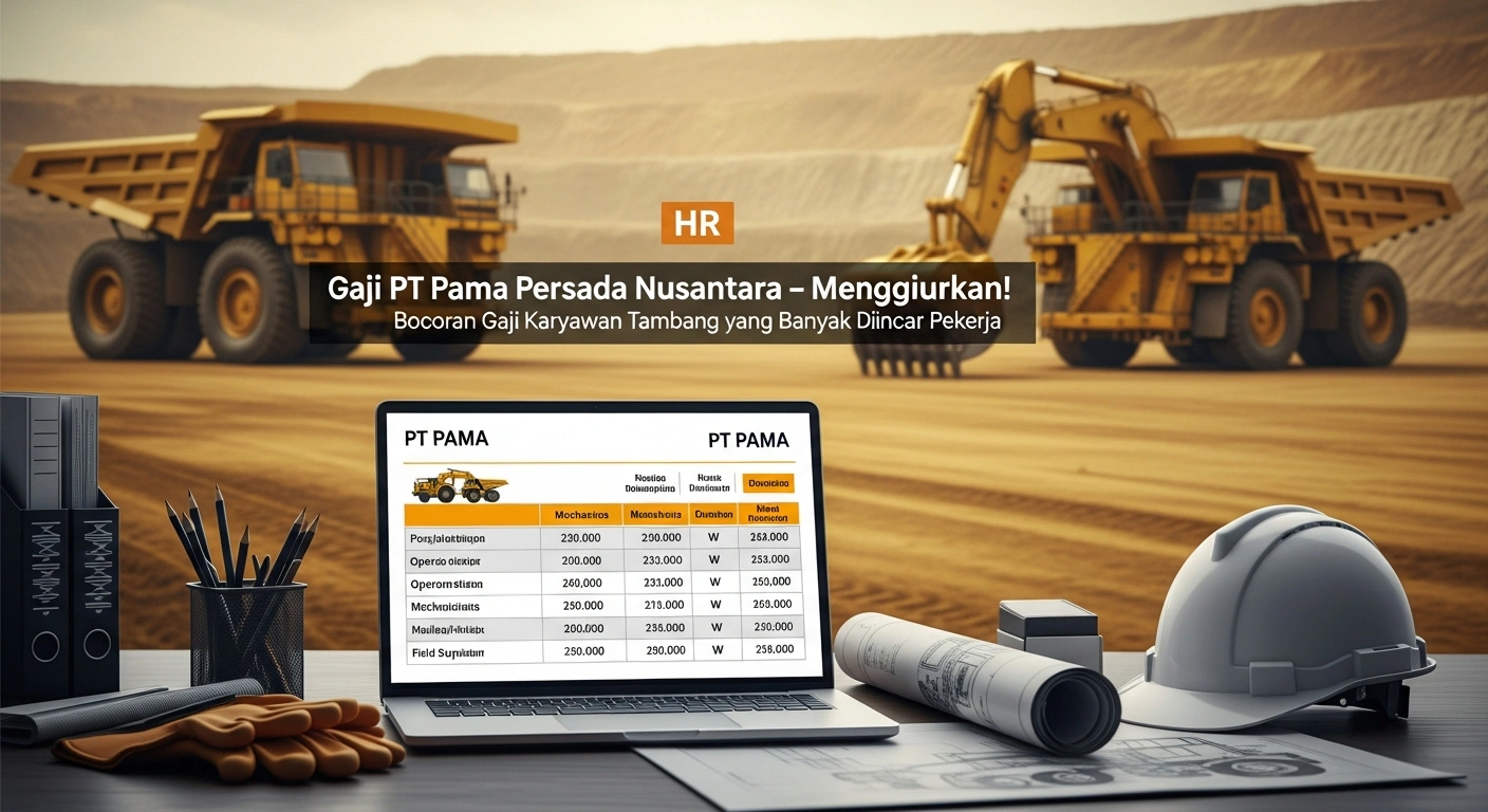 Gaji PT Pama Persada Nusantara