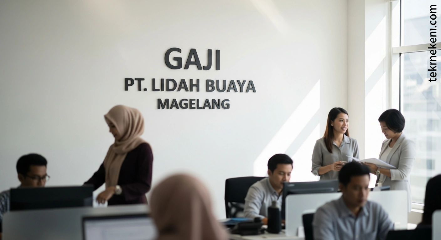 Gaji PT Lidah Buaya Magelang
