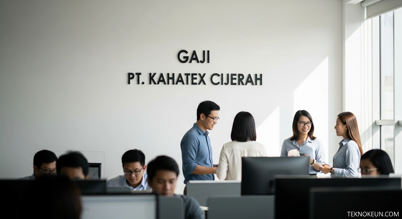 Gaji PT Kahatex Cijerah